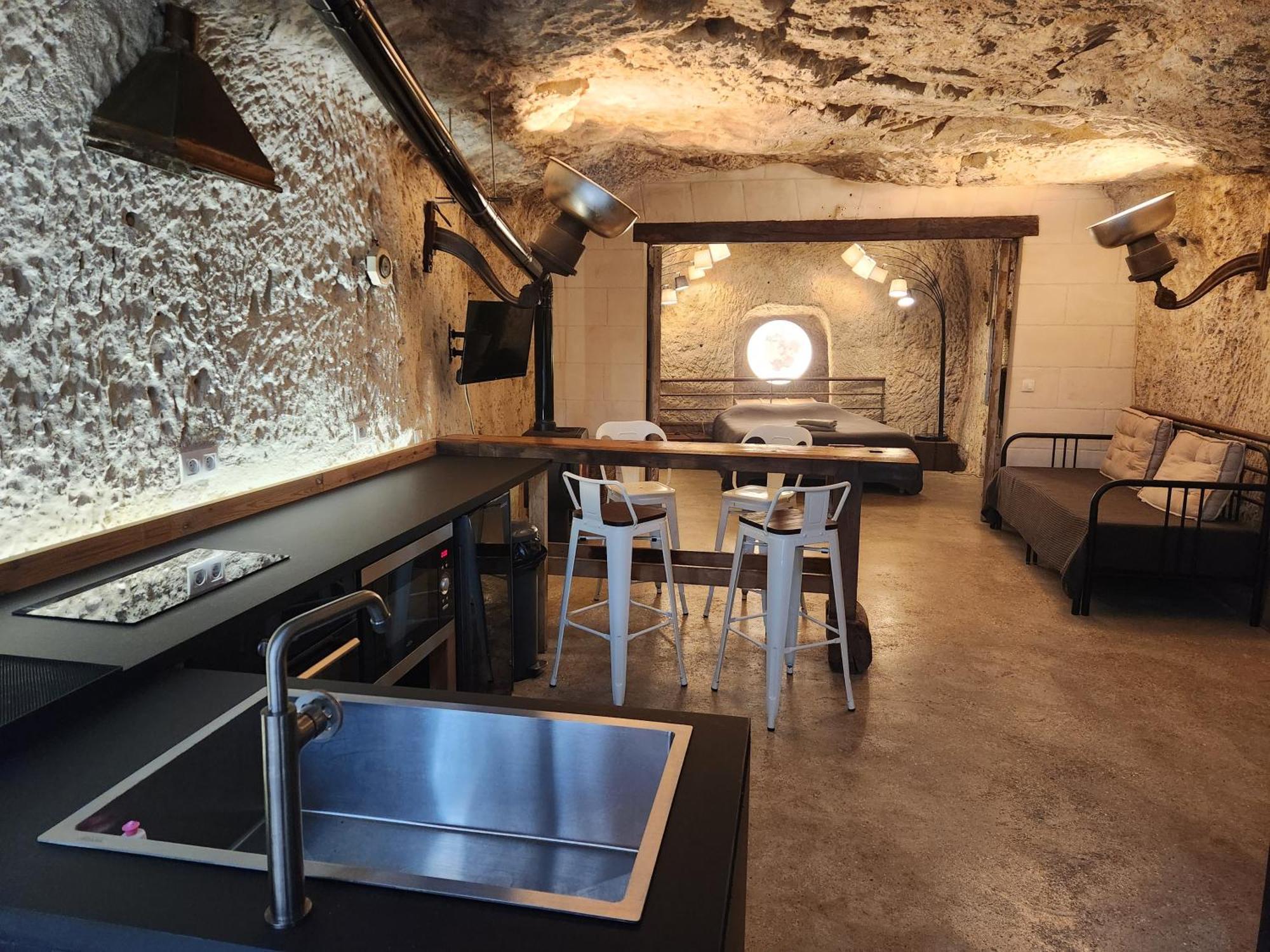 Le Cavernacle Montrichard Exterior foto